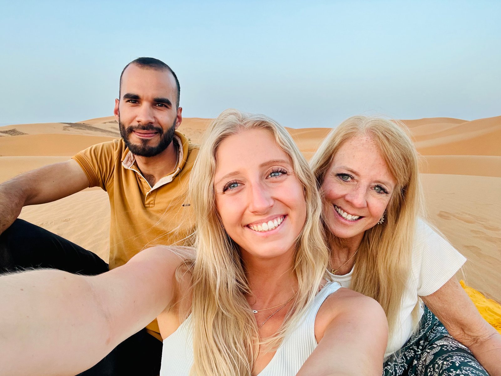 A meaningful private moment in Morocco