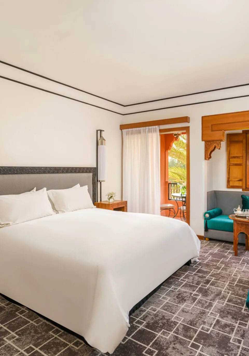 Sofitel Marrakech Palais Imperial & Spa — Deluxe Room, 1 king-size bed or twin beds, pool view, balcony