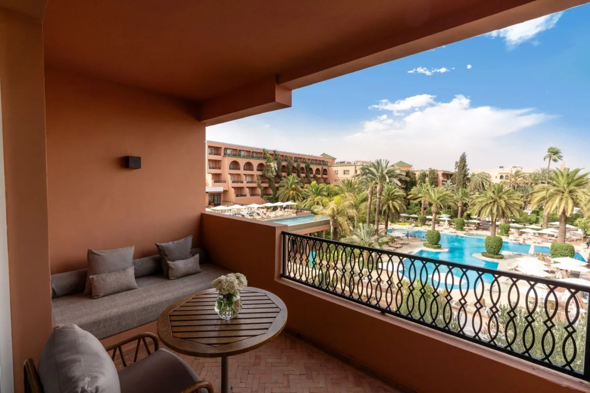 Sofitel Marrakech — Superior Room terrace