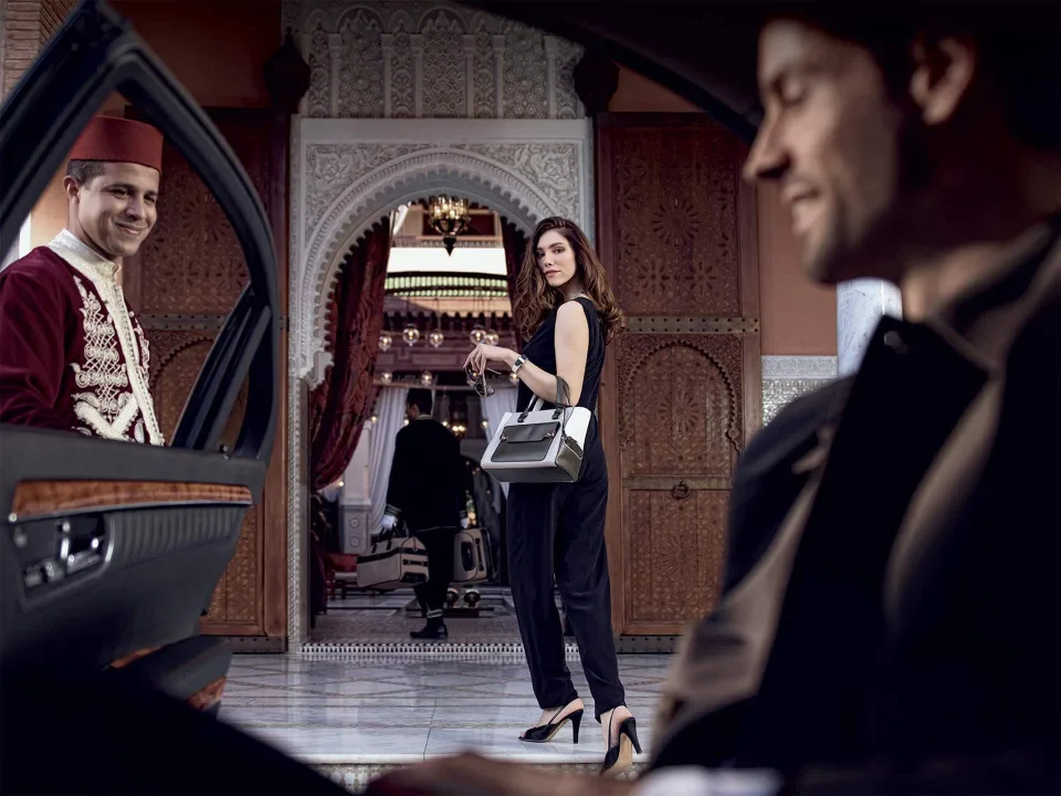 Royal Mansour Marrakech — arrival