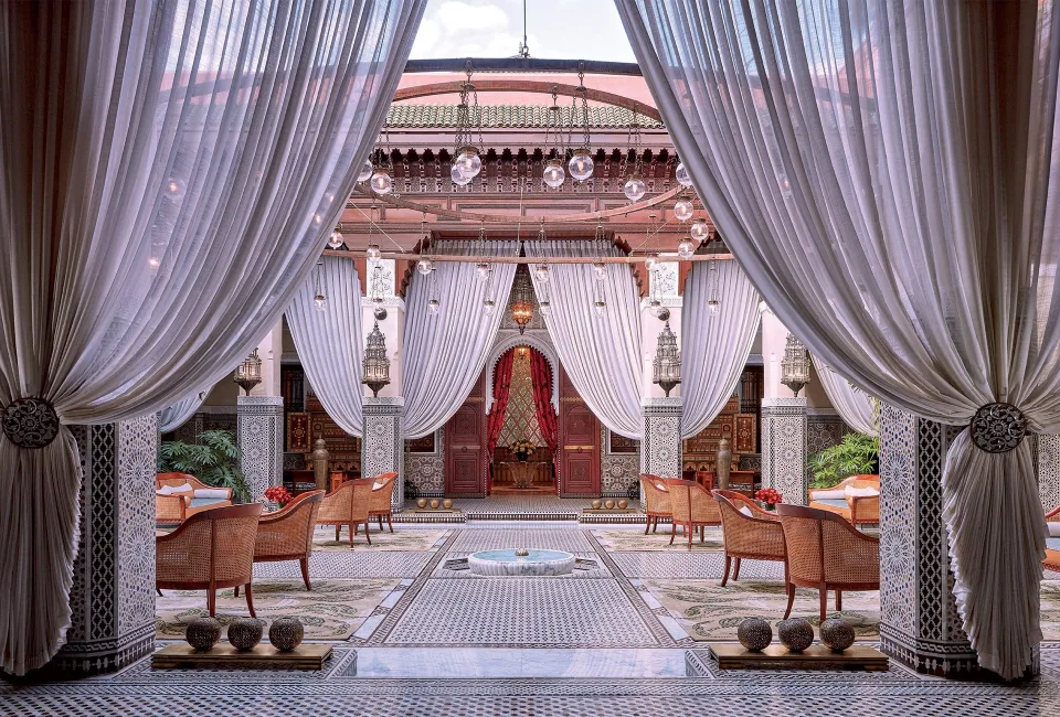 Royal Mansour Marrakech — courtyard
