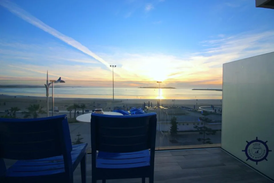 Hôtel Côté Océan Mogador — Sea view from the terrace