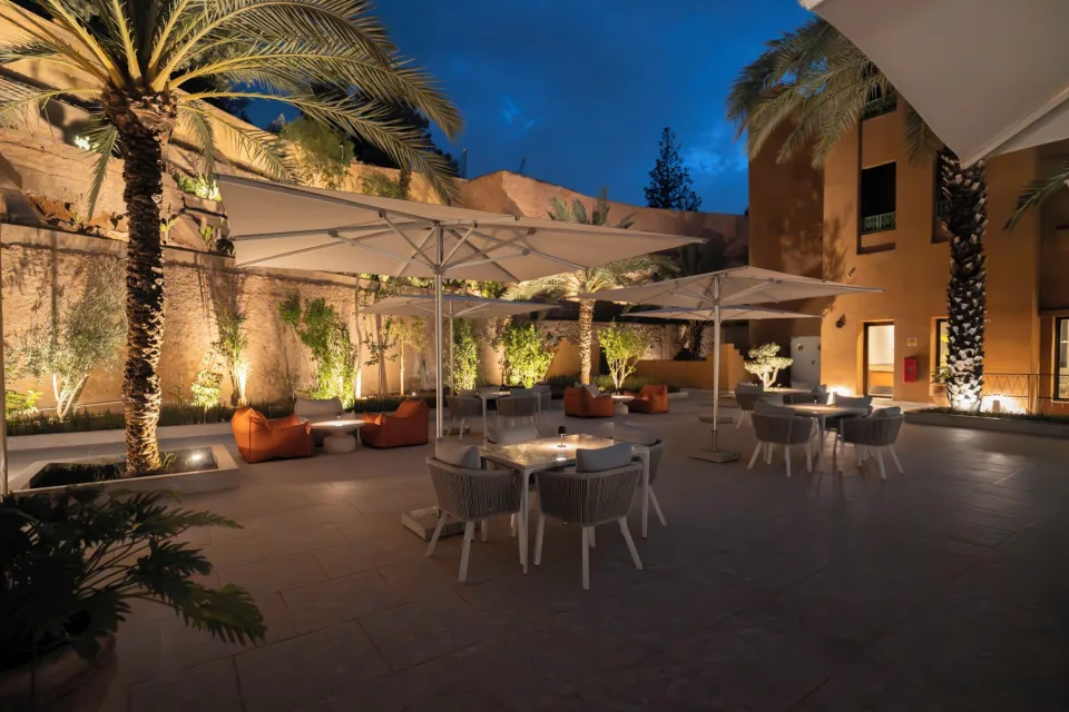 Amanar Hôtel & Spa Ouarzazate — Exterior terrace