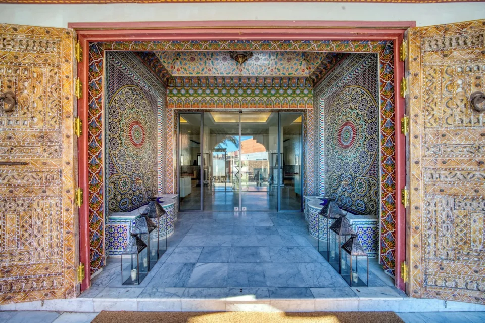 Amanar Hôtel & Spa Ouarzazate — Hotel entrance