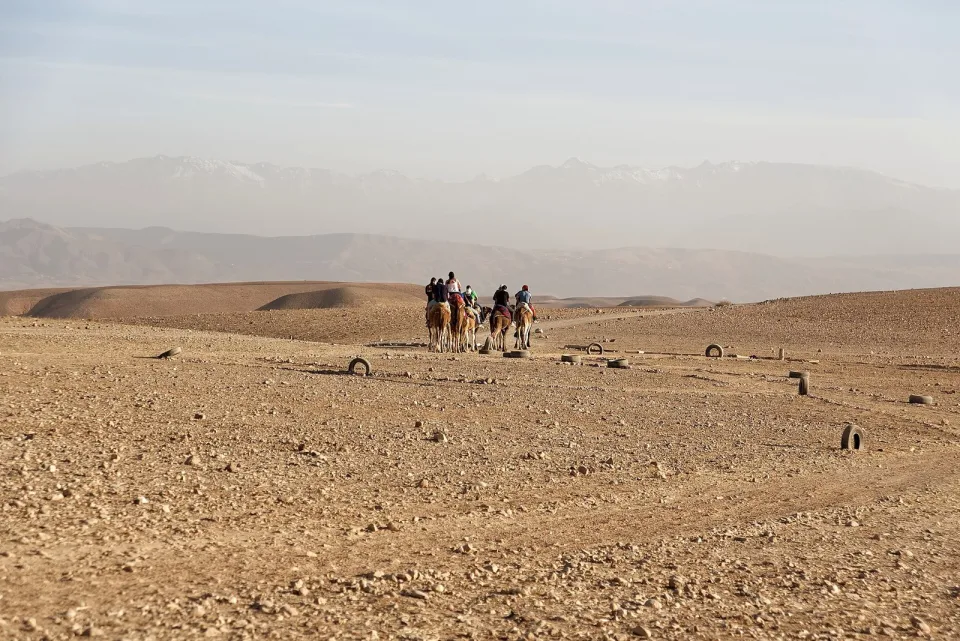 Agafay Quad Biking from Marrakech with Private Transfers in Marrakech → Agafay