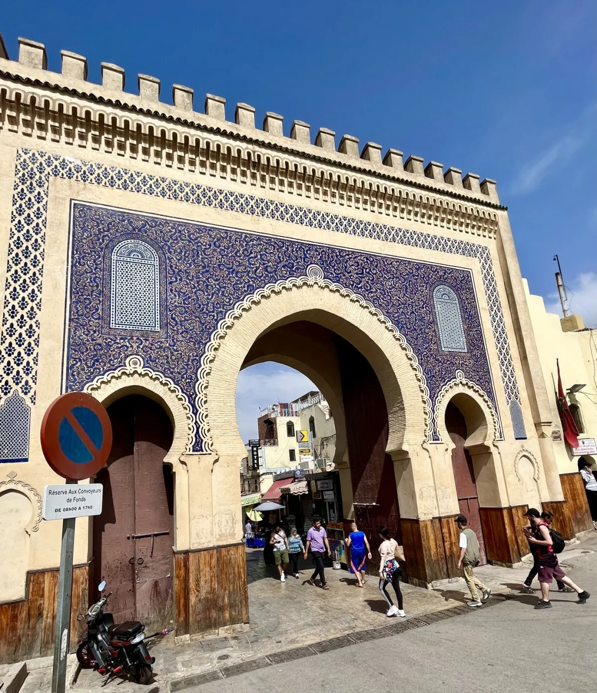 Bab Boujloud blue gate, Fes