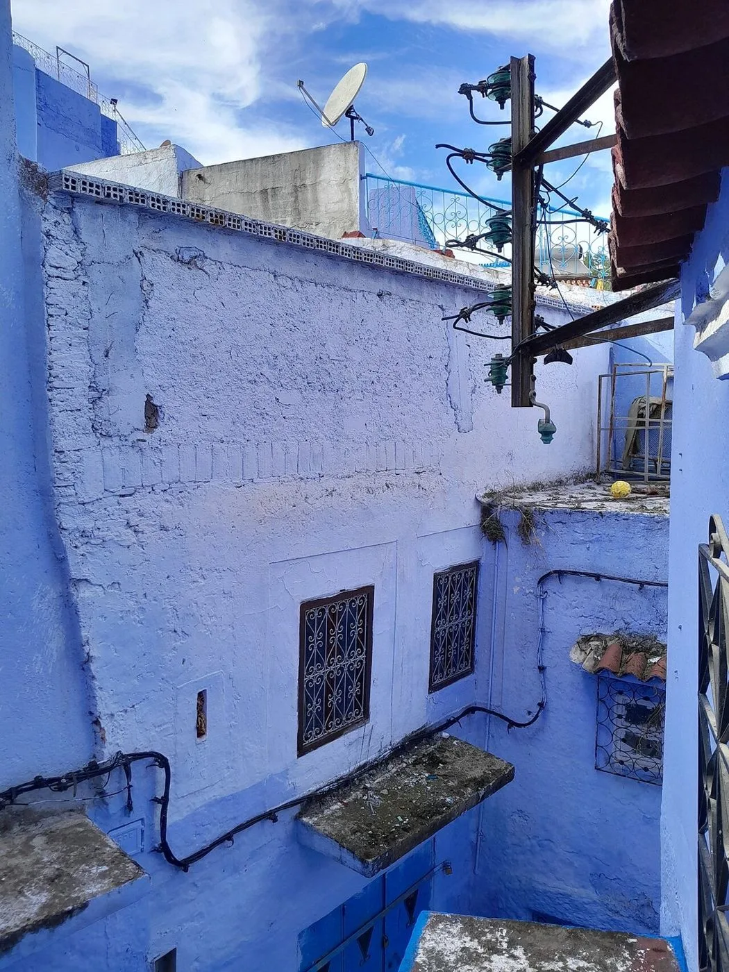 Blue neighbourhood houses in Chefchaouen