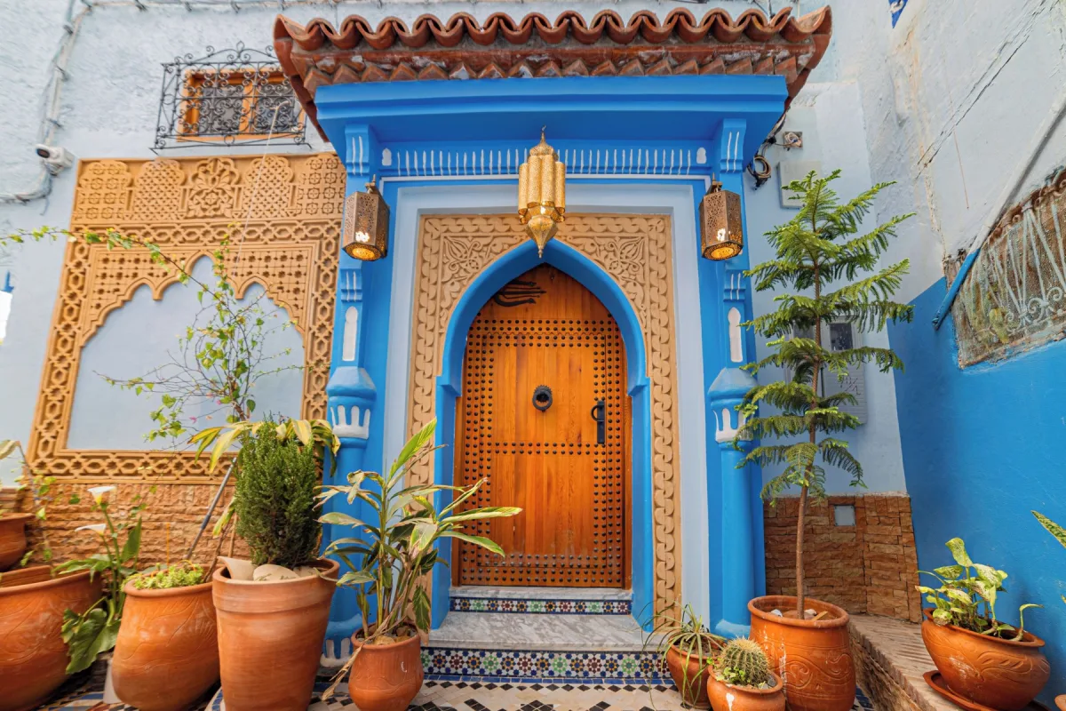 Dar M&D — Courtyard entrance Dar M&D — Courtyard entrance